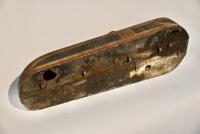 DOUGLAS: A&nbsp;Douglas flat tank petrol tank in original livery, believed to be veteran TS, approx 69cm long, 21cm wide at front [Sydney] - 8