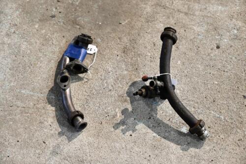 224 · CARBURETTOR: A pair of manifolds, one with carburettor, believed to be Douglas [Sydney]