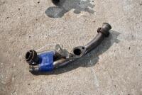CARBURETTOR: A pair of&nbsp;manifolds, one with carburettor, believed to be Douglas [Sydney] - 3