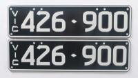Six-Digit Victorian Custom Numeric plates '426-900', sold with rights to display [Location: Cheltenham, VIC] - 2