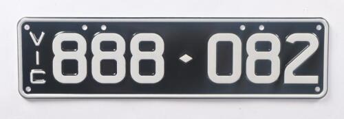 7 · Six-Digit Victorian Custom Numeric plates '888-082', sold with rights to display [Location: Cheltenham, VIC]