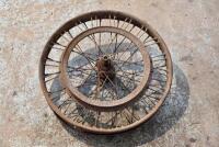 WHEEL: Unidentified 40 spoke wheel with British Hub Company hub [Sydney]