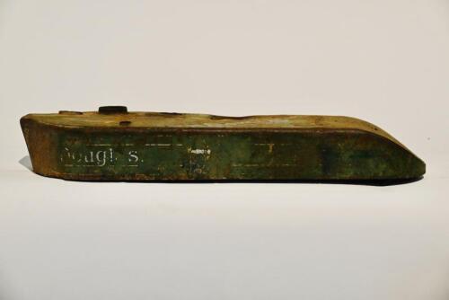 246 · DOUGLAS: A 1920s Douglas flat petrol tank in original green livery, approx. 65cm long, 20cm wide [Sydney]