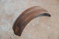 GUARD: A circa 1910 veteran rear mudguard, unknown, suit 26 x 2.5" tyre [Sydney]