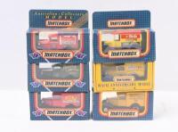 MATCHBOX: Set of 6 1:64 scale Matchbox Ford Vans, 1 Australian Collectors Model Limited Edition Big Sister Ford Model A , 1 Australian Collectors Model Limited Edition Matchbox Commemorative Ford Model A, 1 Australian Collectors Model Limited Edition Tand