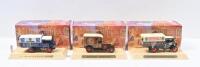 MATCHBOX MODELS OF YESTERYEAR - GREAT BEERS: Set of 3 1:43 scale Matchbox Models of Yesteryear Great Beers of the World Series models, YGBI 0 1927 Talbot 'South Pacific' , YGBI 1 1922 Foden Steam Wagon 'Whitbread' and YGB1 2 1917 Yorkshire Steam Wagon 'Lo