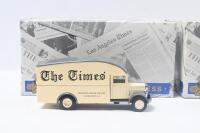 MATCHBOX COLLECTIBLES POWER OF THE PRESS: Set of 3 1:43 scale Matchbox Collectibles Power of the Press Series models, YPP01 1910 Renault AG Van 'Le Figaro', YPP02 1931 Morris Van 'the London Times', and YPP03 1932 Mercedes Benz L5 Van 'Berliner Morgenpost - 2