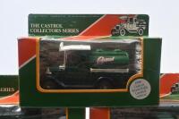 LLEDO CASTROL COLLECTORS SERIES: Set of 3 Lledo Days Gone Castrol Collectors Series models, 1 Chevrolet Oil Van, 1 Model T Ford Oil Van, and 1 Model T Ford Oil Tanker, all clear display boxed. - 3