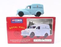 MORRIS 1000 VAN: 1:43 Corgi Morris 1000 Royal Mail TV Licensing Investigation Van, No 3670 of 5,100, C of A, custom boxed.