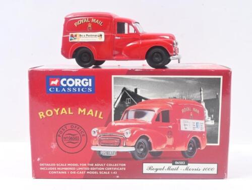 440 · MORRIS 1000 VAN: 1:43 Corgi Morris 1000 Royal Mail Van, No 1661 of 4,200, C of A, custom boxed.