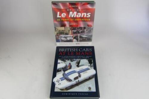 BRITISH LE MANS:Two British Le Mans books.