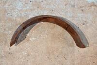 EXCELSIOR: A circa 1915-20 heavy metal sidecar mudguard believed to be American&nbsp;Excelsior Big X [Sydney]