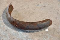 EXCELSIOR: A circa 1915-20 heavy metal sidecar mudguard believed to be American&nbsp;Excelsior Big X [Sydney] - 3