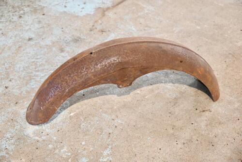 254 · DOUGLAS: A circa 1950s front mudguard for a telescopic fork motorcycle, likely Douglas [Sydney]