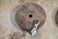 NORTON: A group of 2 rear brake assemblies, 3 brake drums, 2 front brake assemblies, circa 1930s-1940s [Sydney] - 11