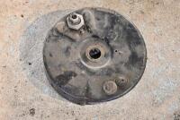 NORTON: A group of 2 rear brake assemblies, 3 brake drums, 2 front brake assemblies, circa 1930s-1940s [Sydney] - 12