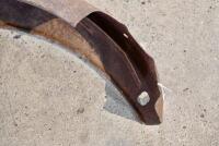 GUARD: A circa 1920s rear mudguard with stand clip, believed Douglas [Sydney] - 3