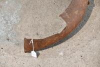 GUARD: A circa 1920s rear mudguard with stand clip, believed Douglas [Sydney] - 4