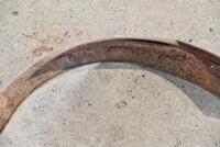 DOUGLAS: Two circa 1920s rear mud guards with stand clips, believed Douglas TS [Sydney] - 4