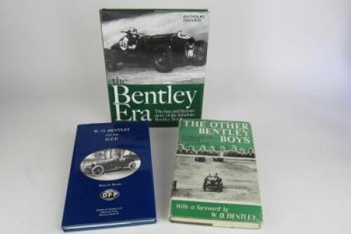 BENTLEY: Three Bentley books.