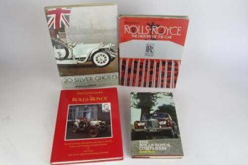 ROLLS-ROYCE: A group of Rolls-Royce books.