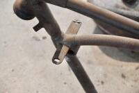 NORTON: Circa 1928-1931 Norton 500cc project including frame, webbed forks, tank with cap, chain guard and 18", 40 spoke Enfield rear wheel [Sydney] - 6