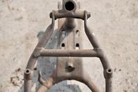 NORTON: Circa 1928-1931 Norton 500cc project including frame, webbed forks, tank with cap, chain guard and 18", 40 spoke Enfield rear wheel [Sydney] - 8