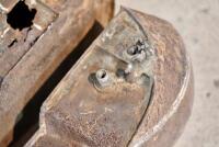 NORTON: Circa 1928-1931 Norton 500cc project including frame, webbed forks, tank with cap, chain guard and 18", 40 spoke Enfield rear wheel [Sydney] - 12