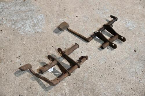 269 · DOUGLAS: Two brake pedals with engine plate, believed Douglas [Sydney]