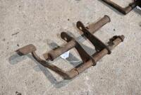 DOUGLAS: Two brake pedals with engine plate, believed Douglas [Sydney] - 3
