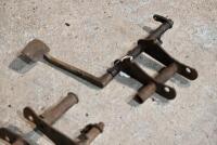 DOUGLAS: Two brake pedals with engine plate, believed Douglas [Sydney] - 4