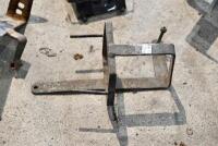 BATTERY: Four various battery box brackets [Sydney] - 4