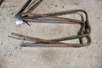 STANDS: Seven&nbsp;mud guard stays and stands, possibly BSA or Norton [Sydney] - 3