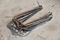 STANDS: Seven&nbsp;mud guard stays and stands, possibly BSA or Norton [Sydney] - 4