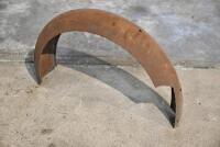 GUARD: A circa 1920s rear mudguard, believed Douglas EW [Sydney]