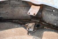 DOUGLAS: A circa 1950s front mudguard for a telescopic fork motorcycle, likely Douglas [Sydney] - 7
