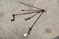 TRIUMPH: A gear level and miscellaneous&nbsp;2-speed brake rods [Sydney]