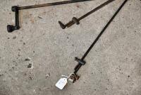 TRIUMPH: A gear level and miscellaneous&nbsp;2-speed brake rods [Sydney] - 2