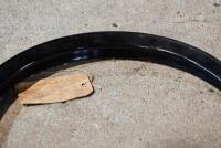 BELT RIM: A circa 1920s rear drive belt rim in painted condition, 20 hole, 8" diameter, 1.5" offset [Sydney] - 3