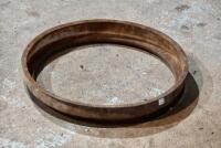 BELT RIM: A circa 1920s rear drive belt rim, 20 hole, 19" diameter, 2 3/4&nbsp;offset, holes welded [Sydney] - 2
