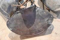 SEATS: Three metal saddles, with three leather covers [Sydney] - 3