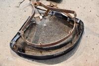 SEATS: Three metal saddles, with three leather covers [Sydney] - 4