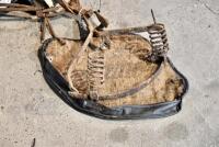 SEATS: Three metal saddles, with three leather covers [Sydney] - 6