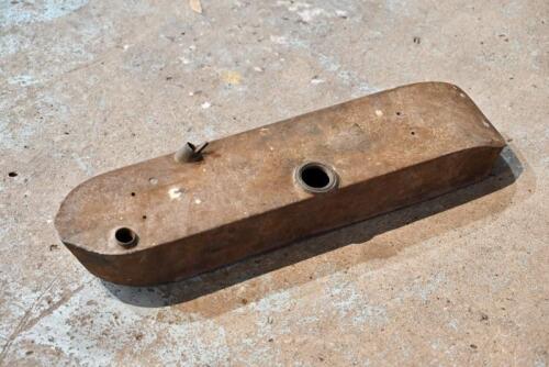 290 · TANK: A veteran flat petrol tank, unknown maker, 66cm long, 13.5cm wide [Sydney]