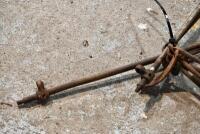 TRIUMPH: Two early&nbsp;gear levers, miscellaneous&nbsp;2-speed brake rods and mud guard stays [Sydney] - 3