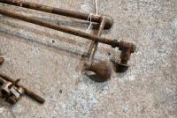 TRIUMPH: Two early&nbsp;gear levers, miscellaneous&nbsp;2-speed brake rods and mud guard stays [Sydney] - 5