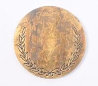 AMAROO: A commemorative brass&nbsp;medallion 'Goodbye Amaroo Park Raceway' 1967-1998, last meeting 23.8.98 [Sydney] - 2