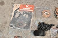 GASKETS: A box of miscellaneous gaskets and NOS bearings, appear to be unused [Sydney] - 3