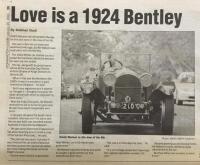 1925 BENTLEY 3-LITRE VANDEN PLAS STYLE TOURER (Single family ownership since 1963) - 44