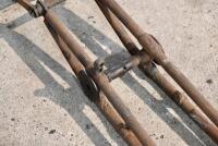 BSA:&nbsp;A BSA&nbsp;front fork blade, appears straight, complete with 1" top clamps, repair to rear of LHS tube [Sydney] - 3